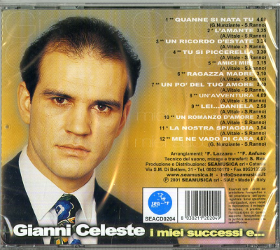 GIANNI CELESTE - I MIEI SUCCESSI  E