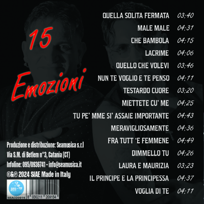 DANIELE DE MARTINO FT GIANNI VEZZOSI - 15 EMOZIONI